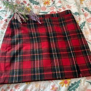 Plaid Mini skirt from Hollister